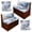 Blue Gold Marble, variant on Chririnla 2 Set RV Dinette Cushion Covers Booth Set with Pillow Cases Hummingbird Floral RV Couch Covers for Sofa Bed Stretch Washable