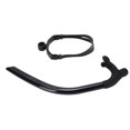 thumbnail image 2 of Adults PVC Silicone Swim Front Breathing Tube Snorkel for Beginner Freestyle Practice, 2 of 7