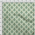 thumbnail image 4 of oneOone Cotton Silk Light Green Fabric Maxican Floral Sewing Fabric By The Yard Printed Diy Clothing Sewing Supplies 42 Inch Wide, 4 of 4