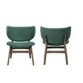 thumbnail image 3 of New Classic Furniture Adler Fabric Upholstered Back Lounge Chair in Dark Green, 3 of 7