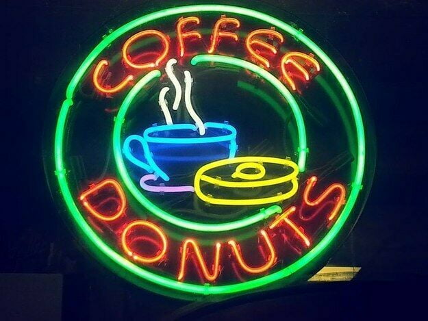 Espresso Coffee Cafe Open Neon Light Sign 24"x24" Beer Cave Gift Bar Artwork 
