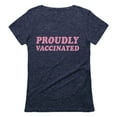 thumbnail image 1 of Tstars Pro Vaccination Proudly Vaccinated Shirt Pro Immunization Women T Shirt, 1 of 6