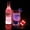 Red, variant on LED Coaster, 4 Pcs LED Sticker Lights, LED Bottle Lights Cup Holder Lights Car Coasters Light Up Coaster for Wine Liquor Bottle, Drinks Party, Bar Party