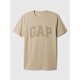 thumbnail image 3 of Camiseta GAP Everyday Soft Logo para Hombre Khaki Talle XS, 3 of 3