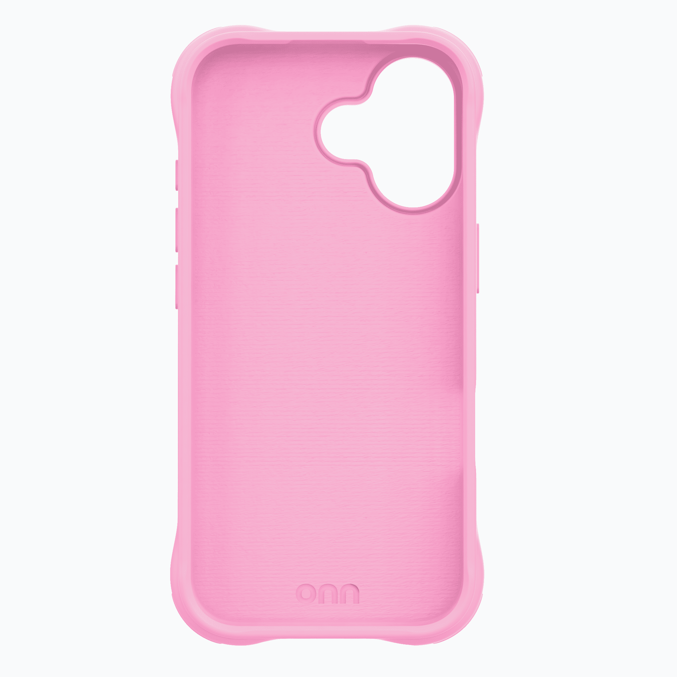 onn iPhone 17 Case, MagSafe Compatible Bumper Phone Case for Apple iPhone, Pink