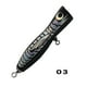 thumbnail image 1 of Señuelos de pesca cebo luminoso flotante de madera de 135mm para artes de pesca negro Sywqhk Para Estrenar, 1 of 4