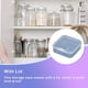 thumbnail image 3 of Bearachild Caja de almacenamiento de 12 piezas, organizador pequeño, contenedor de plástico ligero a prueba de polvo, accesorios de cocina, caja con tapa, Almacenamiento y organización del hogar Bearachild HA062698-00, 3 of 6