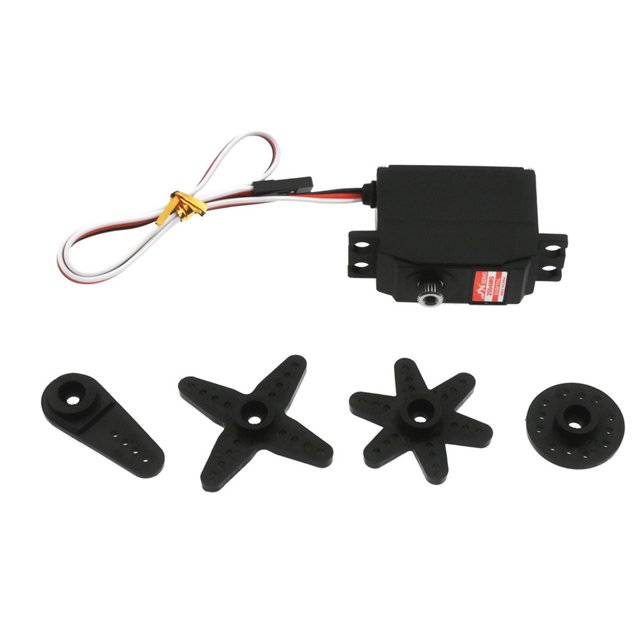 Micro servo servo Motor de metal de acero inoxidable 1 pieza Kit de herramientas RC Ligero 1/12 Reemplazo de vehículo de control remoto para MN86K MN86KS sidaley FN001777-00
