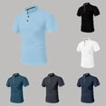 thumbnail image 2 of Kcolen Golf Polo Shirts for Men Men Belly Wearbreeze Collared Textured Stretchy Quick Dry Casual Short Sleeve Golf Shirt, 2 of 7