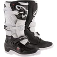 thumbnail image 1 of Bota de motocross Alpinestars Youth Tech 7S en blanco y negro, talla 2, 1 of 2