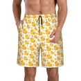 thumbnail image 1 of Balery yellow rubber ducks Traje de Baño Estilo Hawaiano para Hombre, Shorts de Secado Rápido con Bolsillos-X-Large, 1 of 6