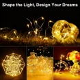 thumbnail image 2 of 20 Pack Fairy Lights Battery Operated 3.3Ft 20 LED Mini String Warm White Indoor Party Christmas Decorations, 2 of 7