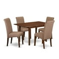 thumbnail image 2 of East West Furniture Dining Room Set Mahogany, PSBA5-MAH-18, 2 of 6