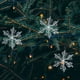 thumbnail image 3 of XUNRYAN - Adornos de copos de nieve de invierno con purpurina blanca por menos de 10 $, juego de decoraciones colgantes para bodas, fiestas, cumpleaños, hogar, árbol de Navidad, ventana, puerta,, 3 of 6