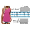 thumbnail image 5 of MOSHU 3 Pack Tank Tops for Women V Neck Sleeveless Women Shirts Flowy Loose Fit Tops Summer Outfits, 5 of 8