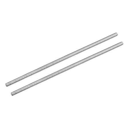 

Uxcell Fully Threaded Rod M4 x 130mm 0.7mm Thread Pitch 304 Stainless Steel Right Hand Threaded Rods Bar Studs 2 Pack