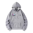 thumbnail image 3 of KeShDi Heated Coat for Men's Stitching Drawstring Hooded Slim Fashion Coat Outwear Gray 2X, 3 of 5