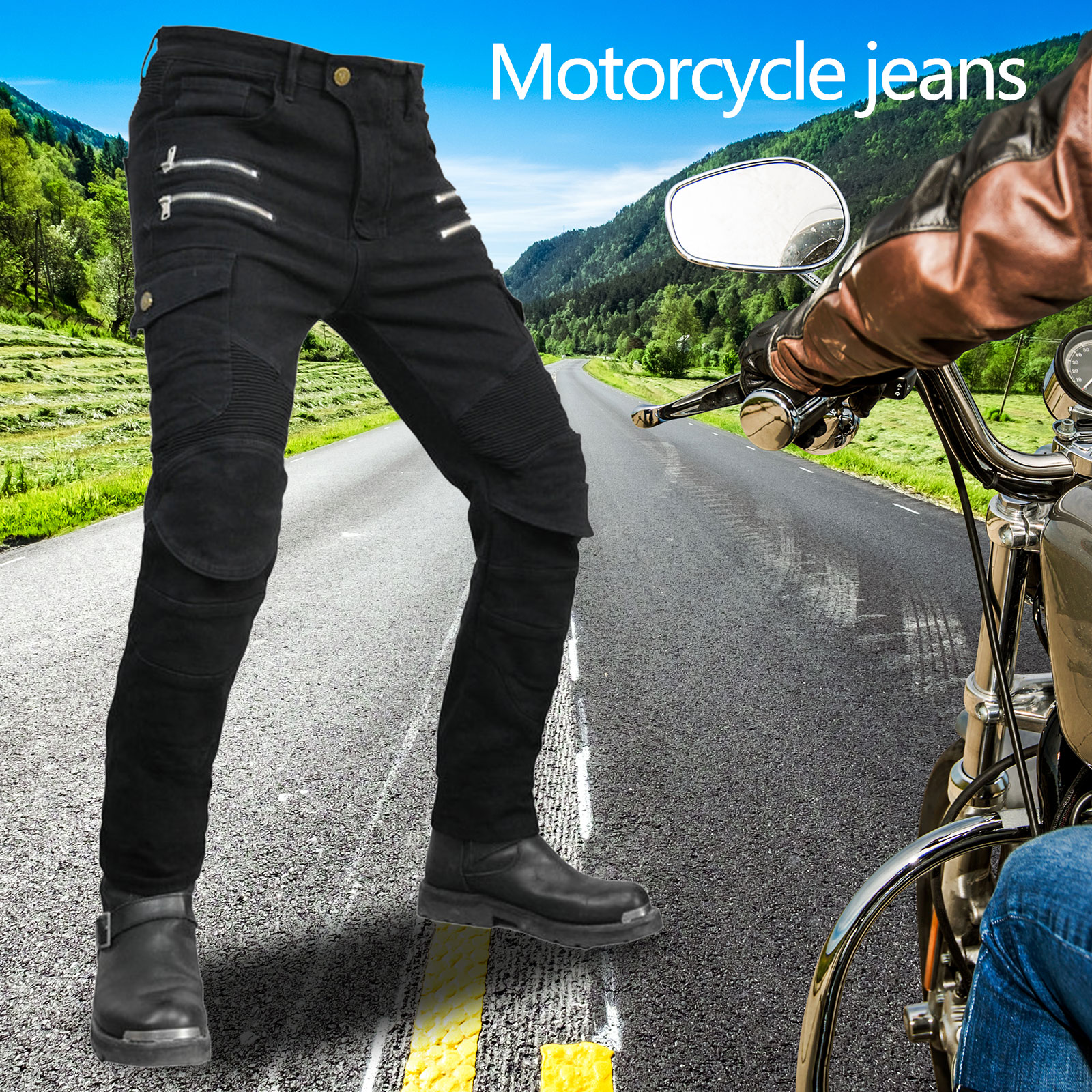 Mymisisa Men Women Motorcycle Riding 