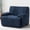 Navy, variant on Shaiailed 42" Taupe Wide Seat Oversized Cloud Chair,Boneless Single Sofa Chair with Vertical Stripes,Comfy Deep Seat Armchair,Memory Foam Chairs for Living Room, No Assembly Required