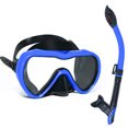 Snorkel Mask Set Snorkeling GearDry Snorkel Set and Mask Kids Adults