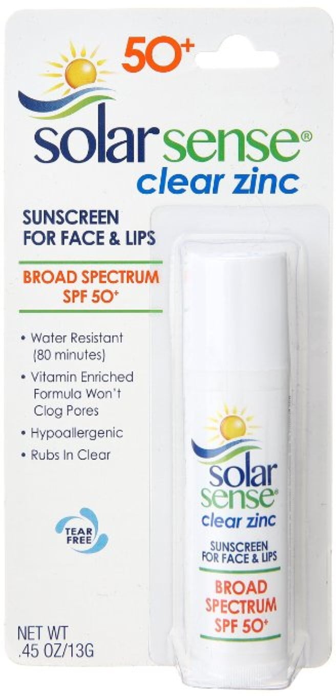 solar sense clear zinc sunscreen