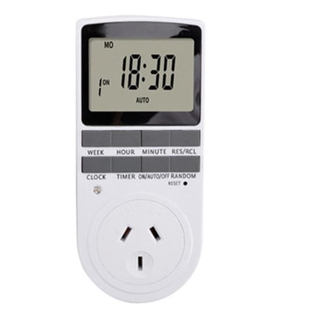 Electronic Digital Timer Switch Socket Kitchen Timer Outlet Au Plug ...