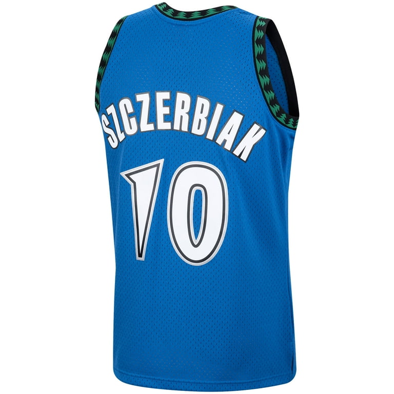 Men's Mitchell & Ness Wally Szczerbiak Blue Minnesota Timberwolves