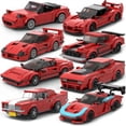 thumbnail image 2 of Moc Speed Champions AE86 Cars Racers Building Blocks Sets City Vehicle Model DIY Kids Boy Toys Sport Super Creative Technique, 2 of 9