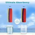 thumbnail image 2 of Solaris Microfiber Beach Towel, 40”x71” Personalized Beach Towels for Adult Women, Sand-Resistant, Quick-Dry Soft Lightweight Compact Camping Towel, Ideal Travel Pool Beach Gifts, 2 of 7