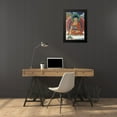 thumbnail image 3 of Unknown 17x24 Black Modern Framed Museum Art Print Titled - Tigers Den - Detail of Buddha, 3 of 4