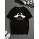 thumbnail image 1 of Camiseta con estampado gráfico de "piel de gallina" y gansos de dibujos animados para hombre, diseño novedoso, camisetas casuales y cómodas para el verano, ropa masculina para actividades diarias., 1 of 6