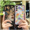 thumbnail image 4 of LYM-Phone Case For Samsung Galaxy A14 5G/4G/SM-A146P, TPU Protective Cartoon Oil Painting Anti-dust Silicone Dirt-resistant Back Cover Anti-knock Durable Shockproof Cute Graffiti flower, 4 of 9