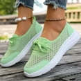 thumbnail image 3 of Mepaouo Orthopedic Shoes for Women Mesh Slip on Sneakers Arch Support Wide Width Nurse Walking Shoes Green 6, 3 of 8