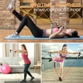 thumbnail image 6 of 5-Level Resistance Bands Set - for Leg & Glute Workouts, Strength Training, Physical Therapy & Stretching, Set of 5 Latex Loop Bands, 6 of 12