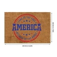 thumbnail image 3 of Dainzusyful Room Decor Rug Independence Day Welcome Decorative Floor Mat Living Room Door Mat Home Independence Day Decorative Rug Area Rug,Clearance Items, 3 of 3