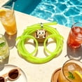 thumbnail image 4 of Kitchen & Dining Drinkware Accessories Novelty Glasses Drinking Straws Summer Flexible Crazy Straws Funny Party Straw Eyeglass Sip Straw for Birthday Pool Beach Holiday Party Drink, 4 of 4