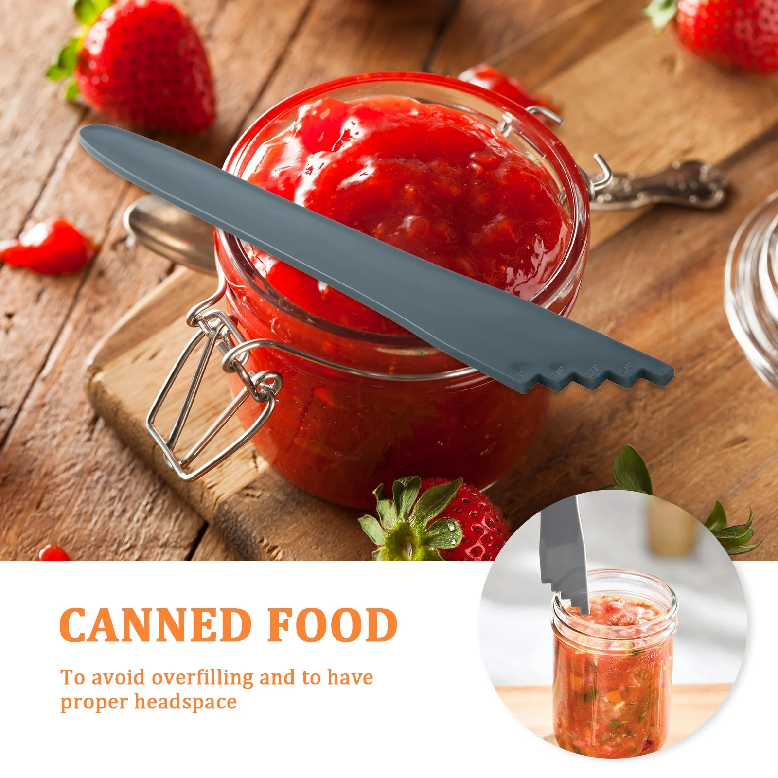 Mainstays 3-Piece Beginner Canning Kit, Universal Canning Supplies for Safe Home Canning, Starter Kit Includes Mason Jar Lifter, Wide Mouth Funnel and Air Bubble Remover for Same Home Preserving