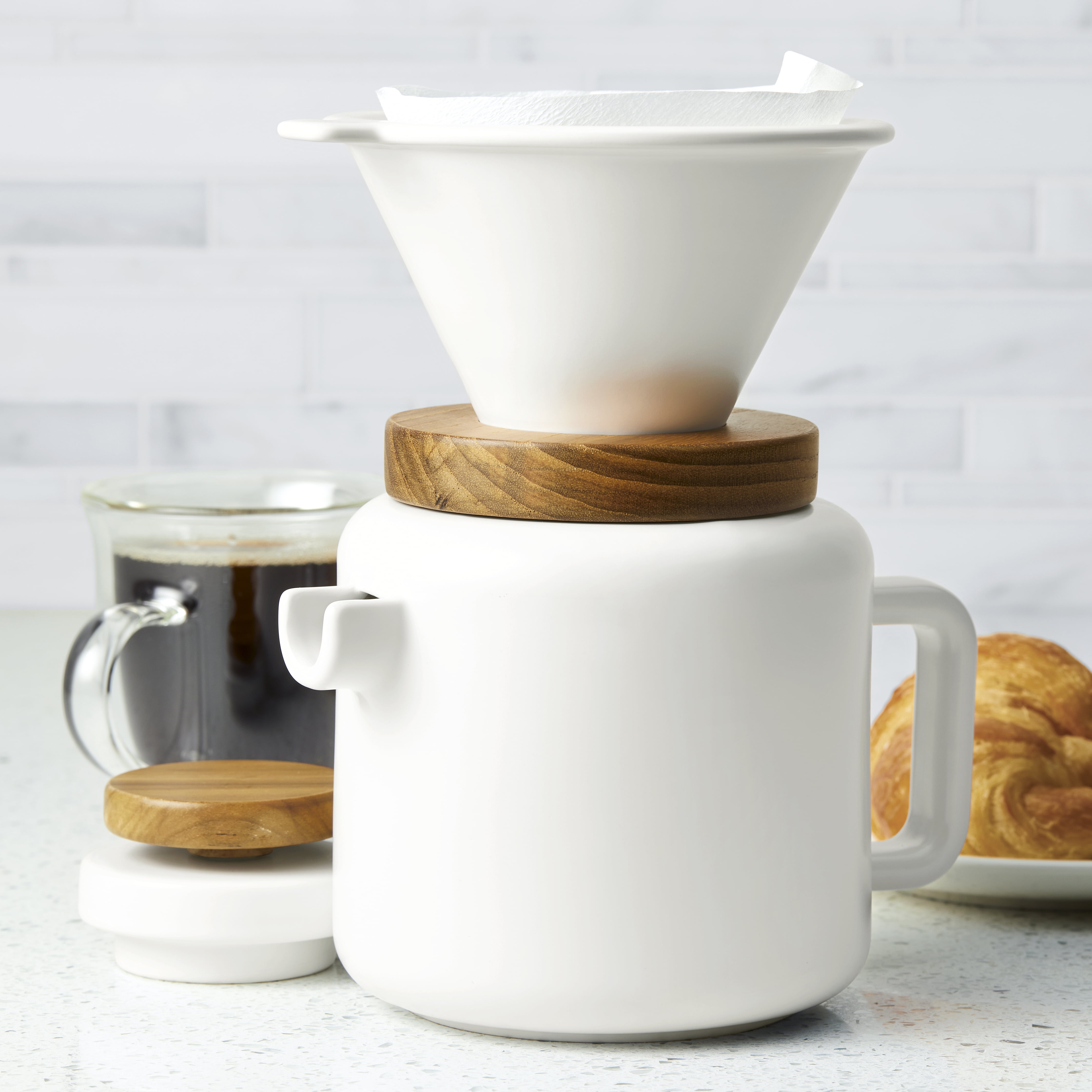 BonJour 4-Cup Pour Over Coffee Set - Walmart.com - Walmart.com