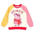 thumbnail image 3 of Peppa Pig Fleece Sweatshirt and Hat Toddler to Little Kid, 3 of 5