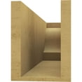 thumbnail image 4 of Ekena Millwork 6"W x 8"H x 24"L Newport Woodgrain TimberThane Rafter Tail, Primed Tan, 4 of 6