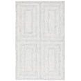thumbnail image 2 of Safavieh Abstract Chedomir Geometric Area Rug, Ivory/Blue, 5' x 8', 2 of 10