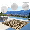 thumbnail image 4 of Fsddascl Leopard Printed Outdoor Rug for Patio/Deck/Porch, Non-Slip Large Area Rug 4 x 6 Ft, Modern Animal Fur Patterns Indoor Outdoor Rugs Washable Area Rugs, Reversible Camping Rug Carpet Runner, 4 of 5