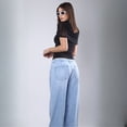 thumbnail image 4 of Jeans Barrel Mujer Savi Basic Mezclilla Tiro Medio SB4738, 4 of 9