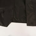 thumbnail image 4 of Kilaqueen Men's Suit Vest Solid Color Single-Breasted V-Neck Business Formal Dress Waistcoat with 4 Pockets for Tuxedo Wedding, 4 of 9
