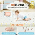thumbnail image 5 of KFFKFF Child Activity Mat, 55"x79" Toddler Play Area, Slip-Resistant Unified Soft Mat, Easily Rolled Dual-Side Design, Water-Resistant Play Space for Infants, Toddlers, and Tummy Time, 5 of 9