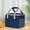 Navy, variant on Bxaolu Lunch Bag Women Men, Reusable Insulated Thermal&nbsp;Lunch Box Adult Water Resistant Lunch Tote Bag For Work, Picnic, Beach, Travel&nbsp;(Black)