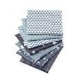 thumbnail image 1 of Kearding Tela de retazos de algodón, bricolaje, agradable a la piel, ligera, transpirable, lavable, novedad, tela clásica con estampado Tela de costura y artesanía Tipo14, 1 of 6