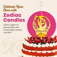 thumbnail image 3 of Luxury Cake Topper Candle for Birthdays, Weddings & Anniversaries - Reusable Food Safe Acrylic, Shiny Mirror Finish - Happy Birthday Cake Topper Décor, 3 of 8