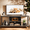 Gray, variant on TV Stand for 65 Inches TVs,Lofka Industrial Entertainment Center, Modern TV Console with Open Storage Shelves for Living Room, Bedrooms,Gray