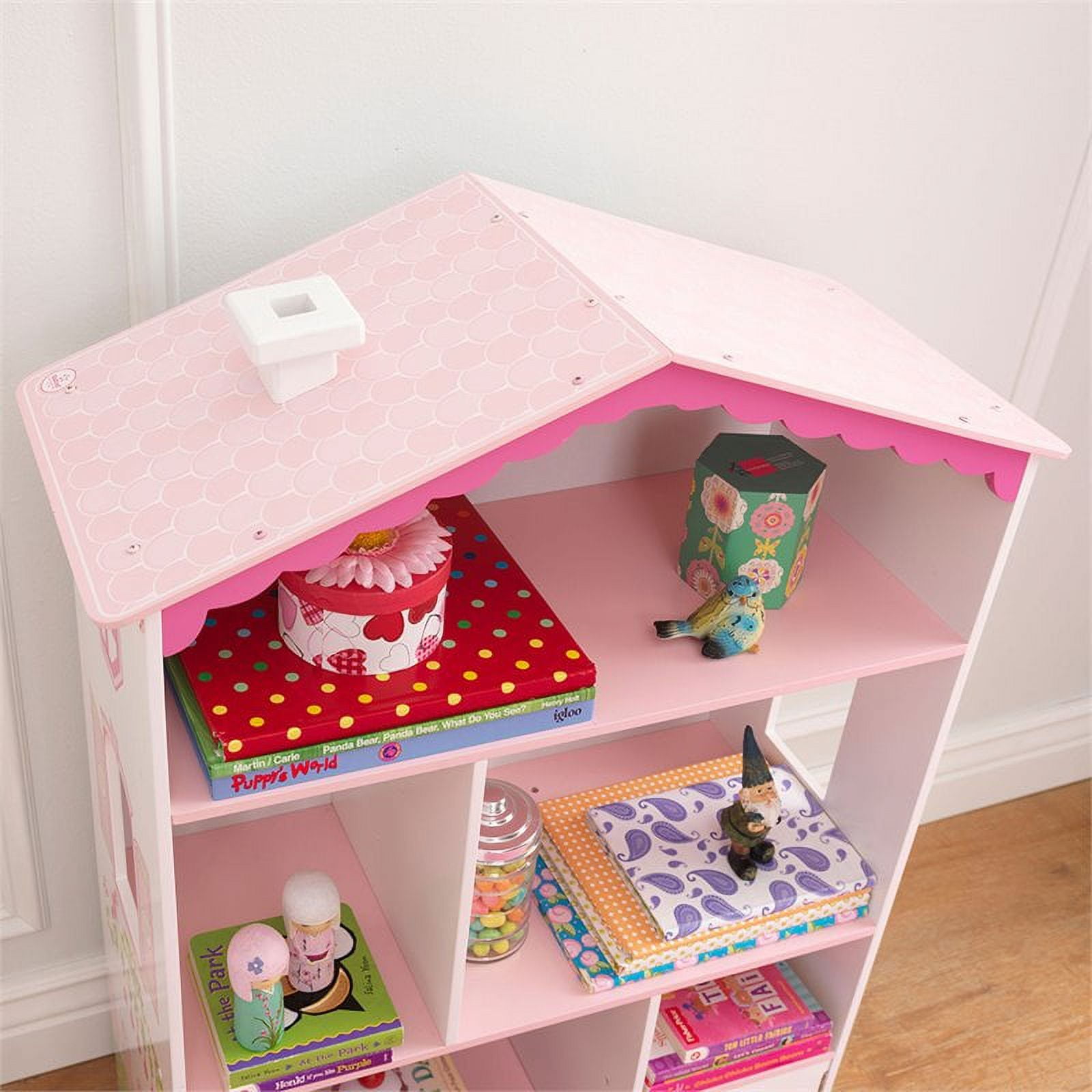 Kidkraft outlet dollhouse bookshelf